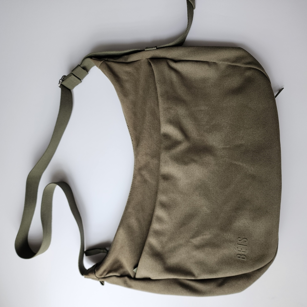 BEIS Olive Green Crossbody Bag - Picture 2 of 15